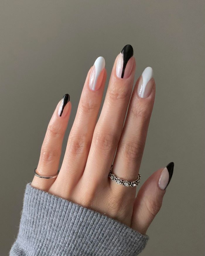 Negative Space Nail Art